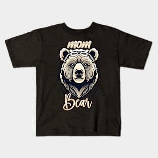 Mom bear Kids T-Shirt